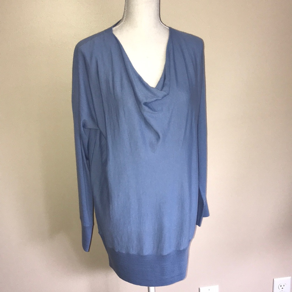 Talbots Periwinkle Blue Tunic size L